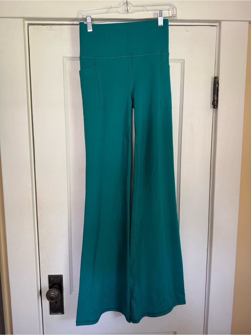 Athleta Salutation Stash Flare Pant - Size Small Tall